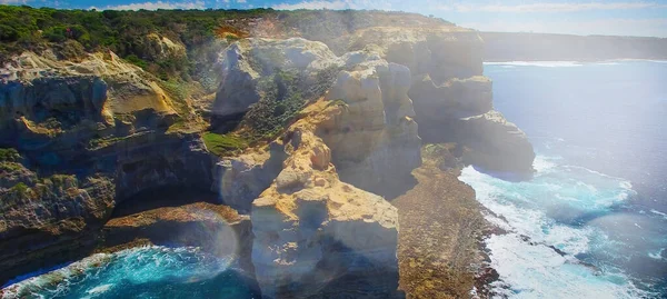 Incredibile Costa Lungo Great Ocean Road Victoria Australia — Foto Stock