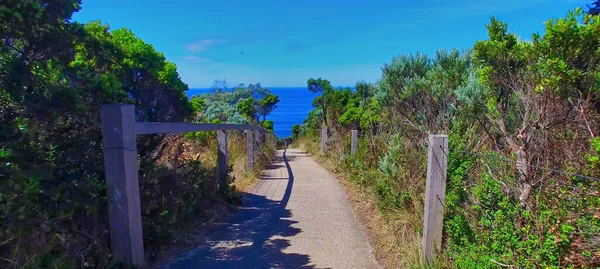 Loch Ard Gorge Trail Island Arch Lookout Great Ocean Road — Φωτογραφία Αρχείου