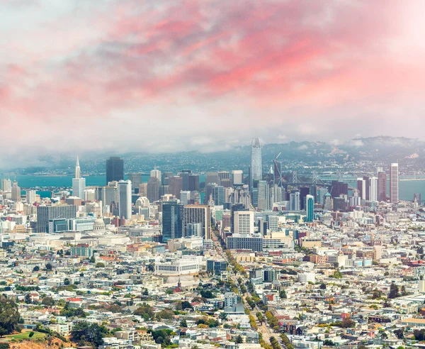 Aerial View San Francisco Skyline California Usa — Stock Photo, Image
