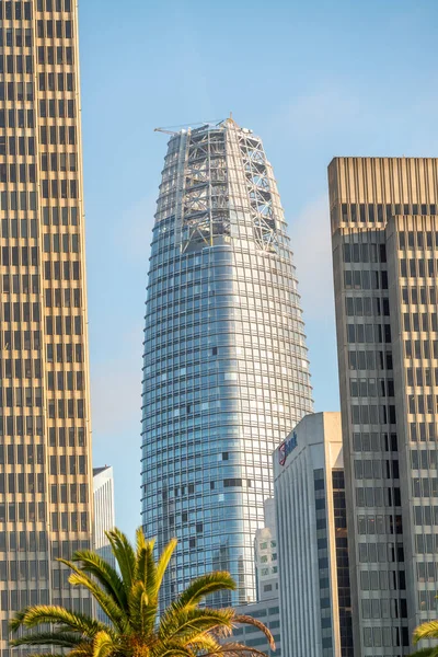 San Francisco August 2017 Buildings San Francisco Sunny Summer Day — Stock Photo, Image