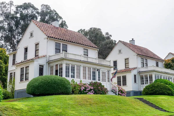 Hermosas Casas Jardines San Francisco — Foto de Stock