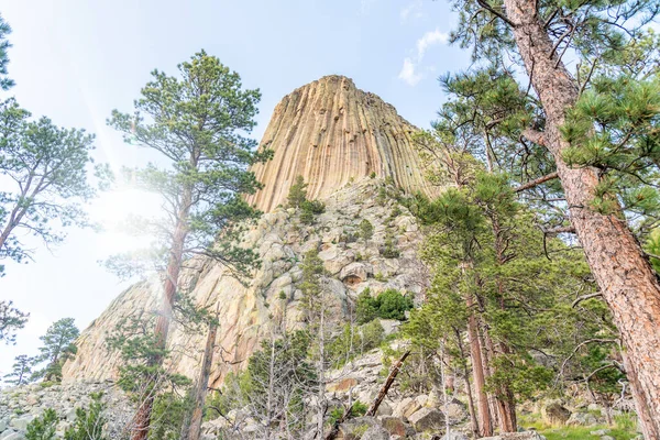 Torre Los Demonios Paisaje Natural Wyoming Estados Unidos — Foto de Stock