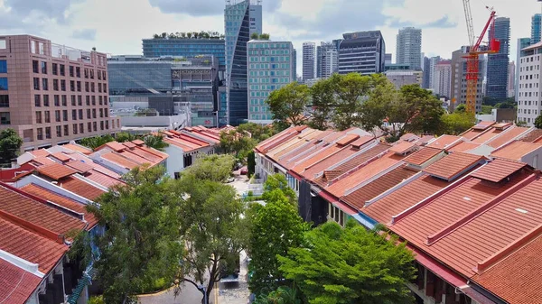 Vista Aérea Emerald Hill Singapura — Fotografia de Stock