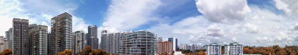 Vista Aérea Panorámica Del Área Emerald Hill Singapur — Foto de Stock