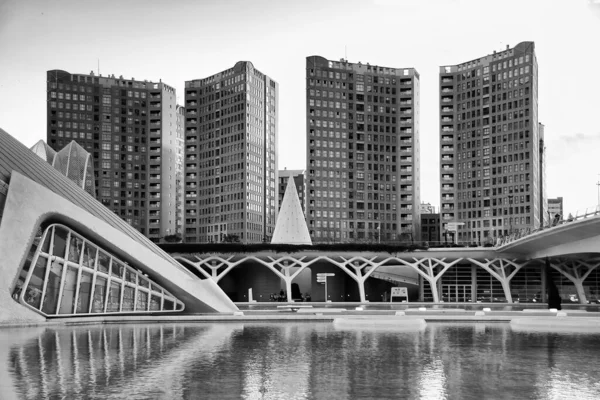 Valencia Spain March 2007 Modern City Architecture Beautiful Sunny Day — Stock Photo, Image