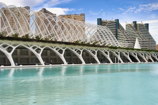 Valencia Spain March 2007 Modern City Architecture Beautiful Sunny Day — Stock Photo, Image