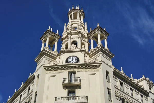 Außenansicht Des Alten Gebäudes Von Valencia Spanien — Stockfoto