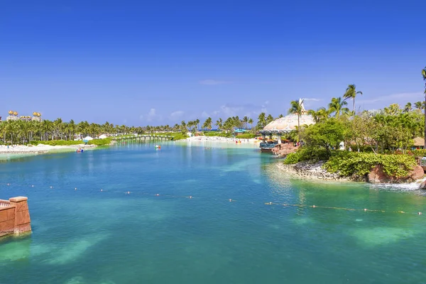 Plage Tropicale Incroyable Station Balnéaire Par Une Belle Journée Ensoleillée — Photo