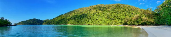 索林群岛国家公园Ao Mai Ngam海滩 全景视图 — 图库照片