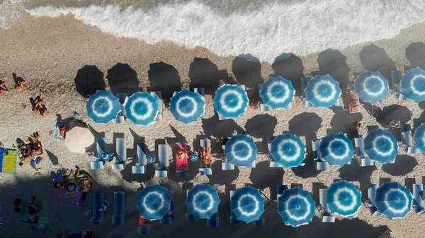 Sansone Sahili, Elba Adası 'nın güzel hava manzarası.