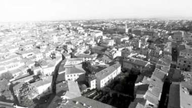 Ünlü Toskana kasabası Pisa 'nın inanılmaz hava manzarası