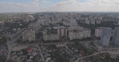 Hava Anket: Kiev-Akademgorodok. Cityscape hava.