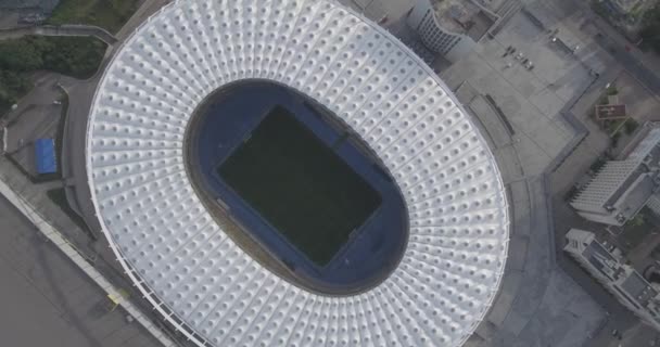 Antény Národní Sportovní Komplex Olympijské Stadion Olympijské Let Nad Fotbalového — Stock video