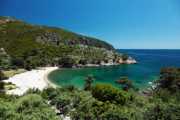 Güzel Lagün Thassos Island Yunanistan — Stok fotoğraf