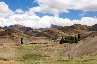 Yüksek Atlas manzara Fas