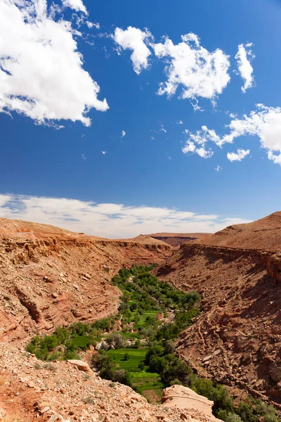 Vallei van de Ounilla in Marokko — Stockfoto