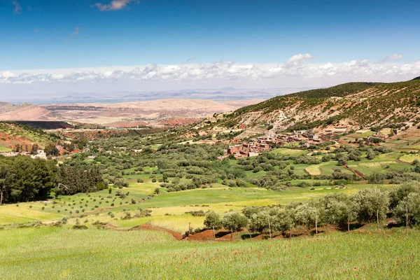 Paysage du Haut Atlas au Maroc — Photo