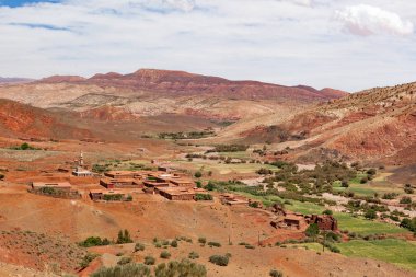 Ounilla Valley in Morocco clipart