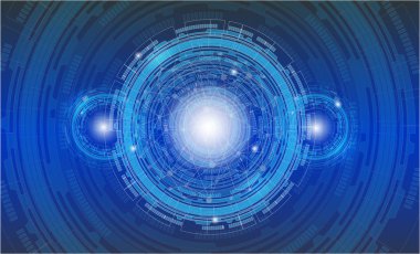 vektör arkaplan soyut teknoloji iletişim kavramı