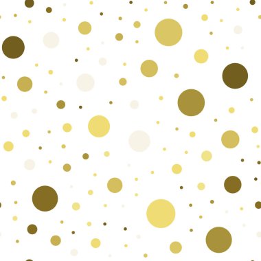 Kaotik daireler ile Seamless modeli. Yinelenen doku vektör