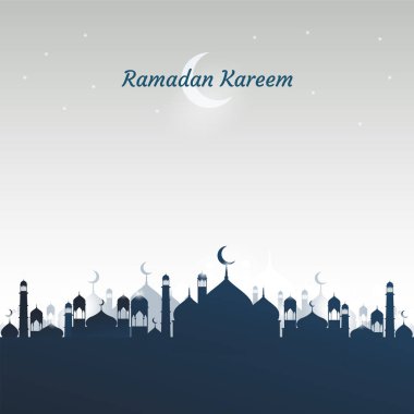 Ramazan Kareem güzel tebrik kartı. Ramazan Kareem arka plan 