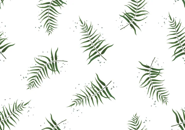 Motif floral. Texture végétale pour tissu, emballage, papier peint et papier . — Image vectorielle