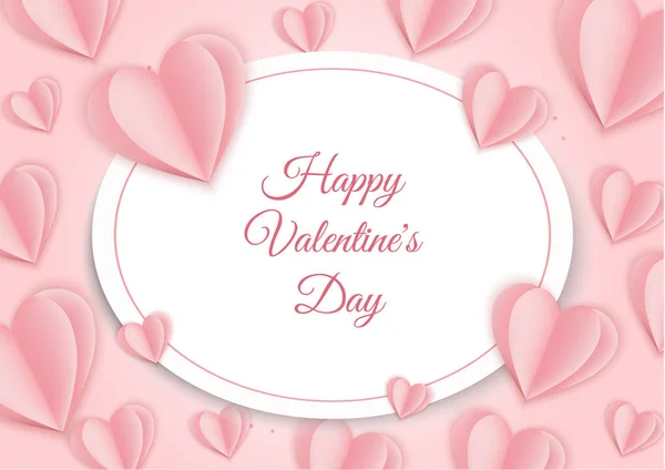 Valentine s day background with hearts. Valentine s day background with hearts — 스톡 벡터