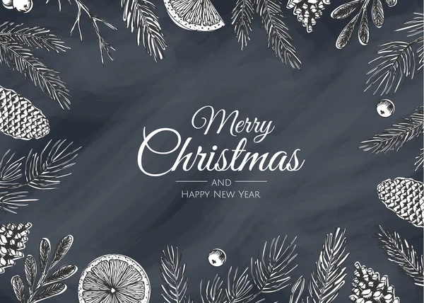 Fondo de vector de Navidad. Venta de Navidad, banner web de vacaciones. — Vector de stock