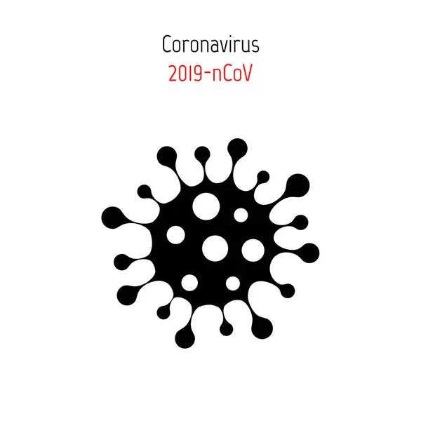 Coronavirus bacteria Cell Icon, 2019-nCoV Novel Coronavirus bacteria. — 图库矢量图片