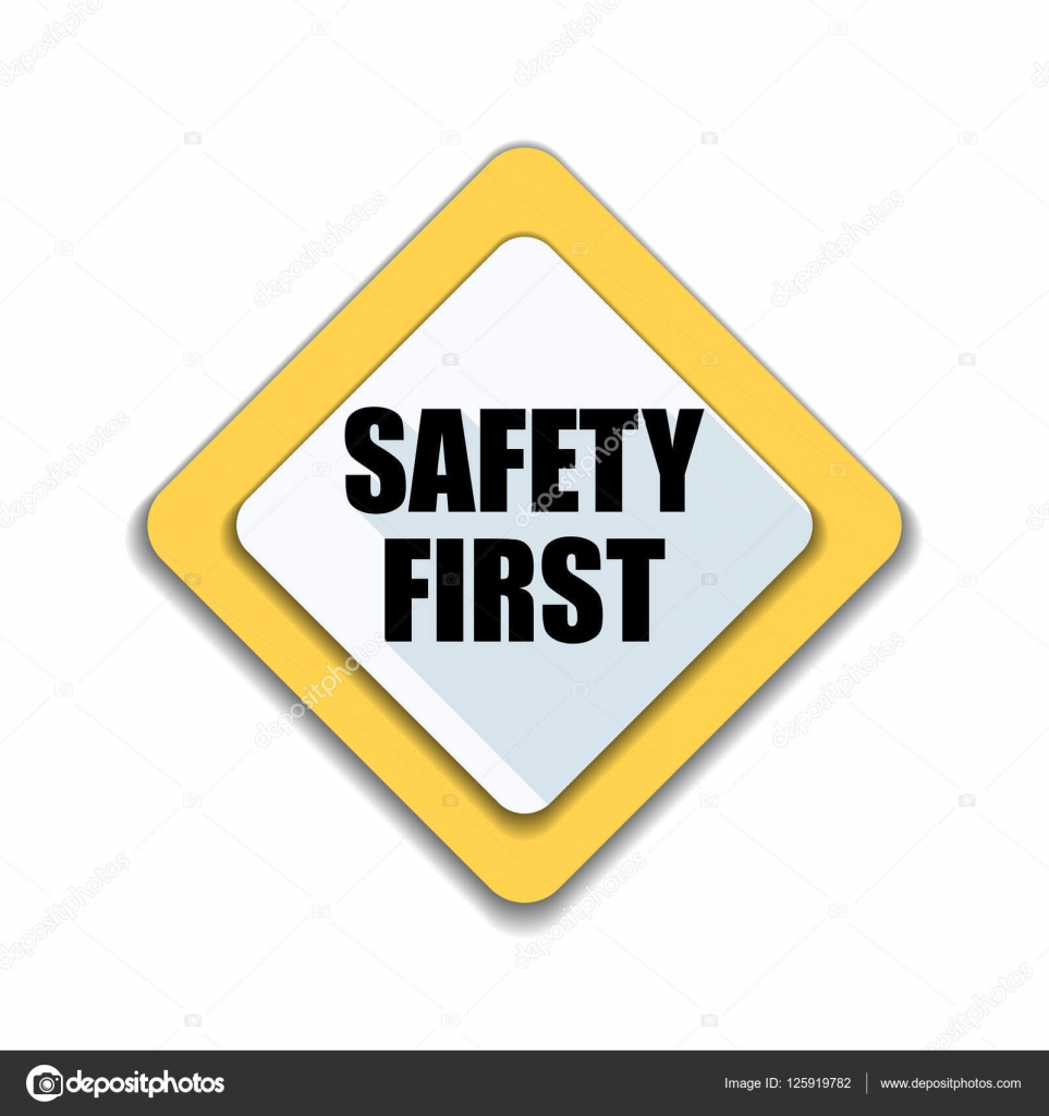 Safety First Icon Stock Vector Image By ©yuriyvlasenko 125919782