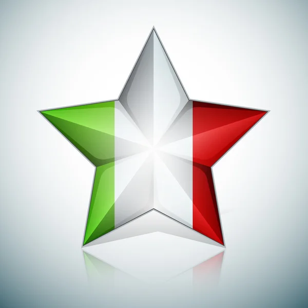 Итальянская "звезда" — стоковый вектор