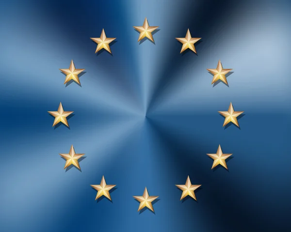 Bandeira da União Europeia — Vetor de Stock