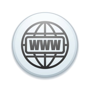world wide web düğmesi