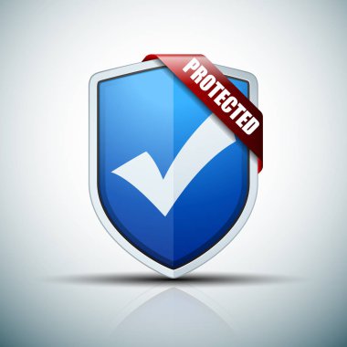 Korumalı kalkan kutsal kişilerin resmi