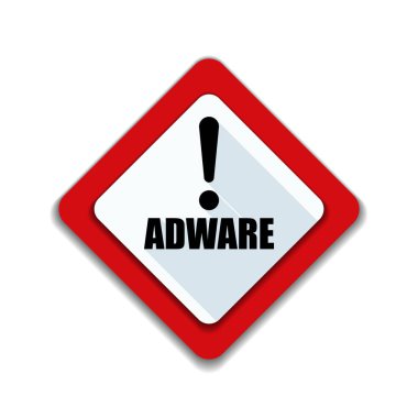 Adware işareti simgesi