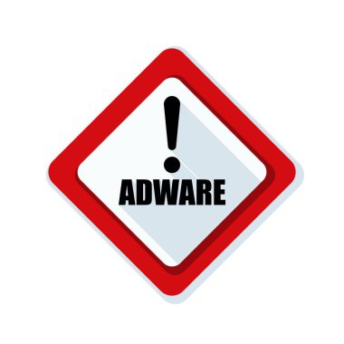 Adware işareti simgesi
