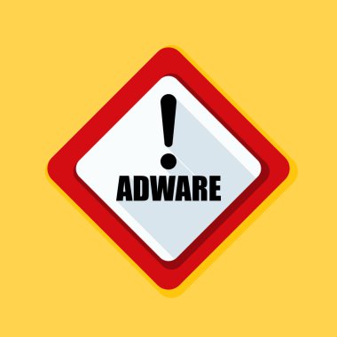 Adware işareti simgesi