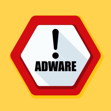 Adware işareti simgesi