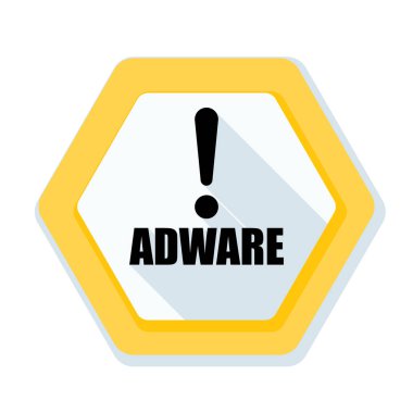 Adware işareti simgesi