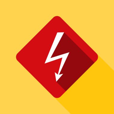 Yüksek gerilim Risk işareti