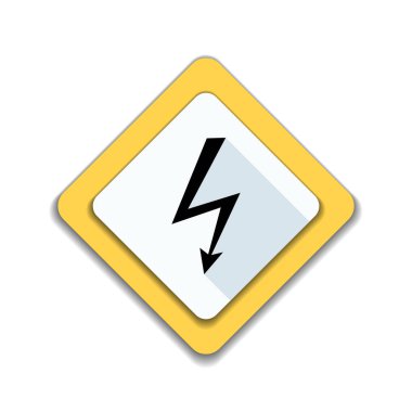 Yüksek gerilim Risk işareti