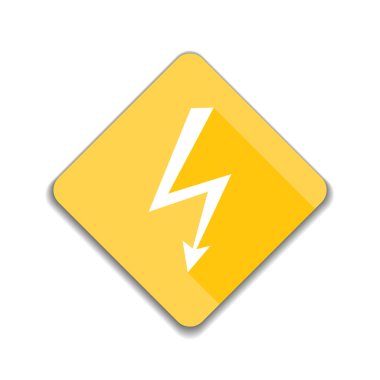 Yüksek gerilim Risk işareti