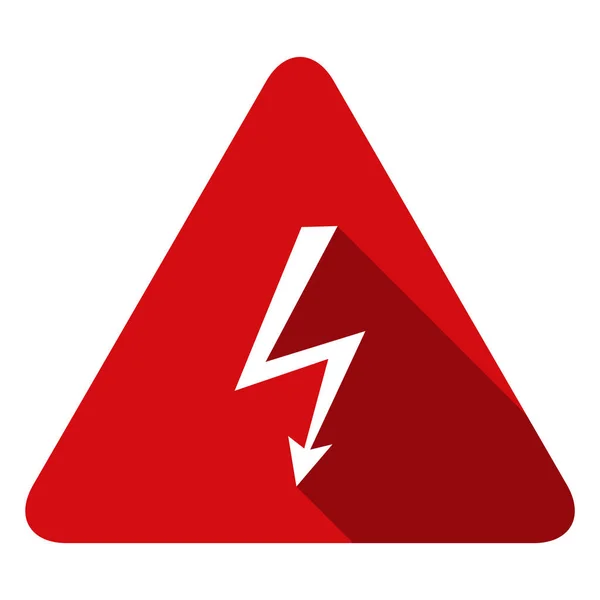 High Voltage Risk sign — Stock Vector