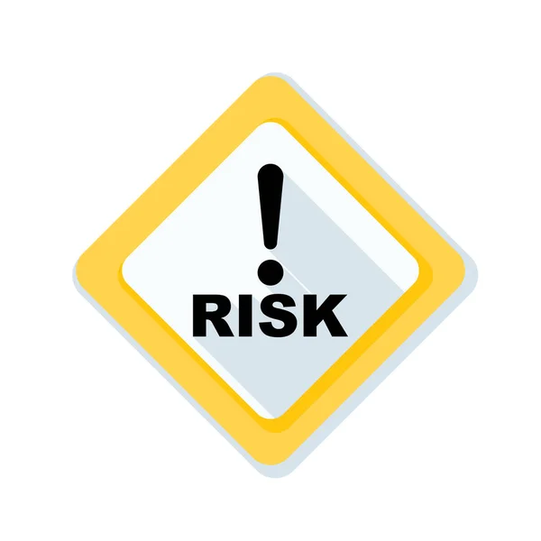 Exclamação Sinal de risco —  Vetores de Stock