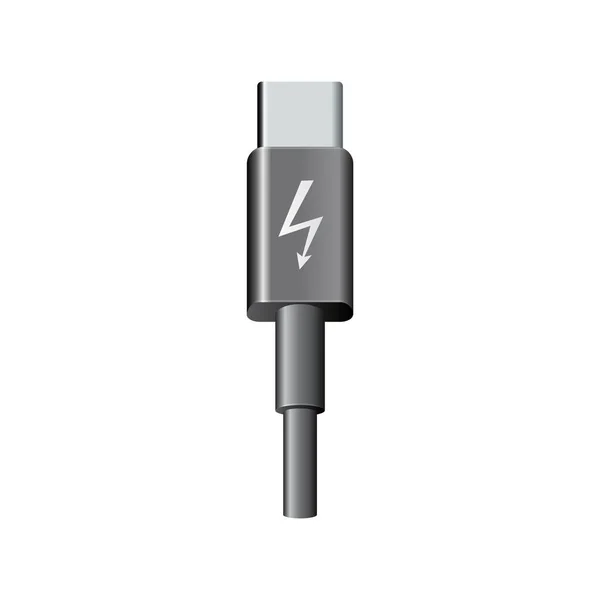 USB-C-Kabel — Stockvektor