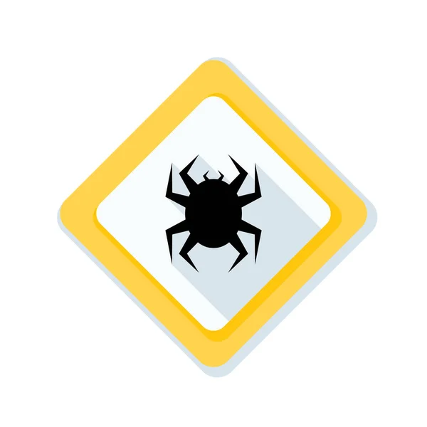 Antivirus teken pictogram — Stockvector