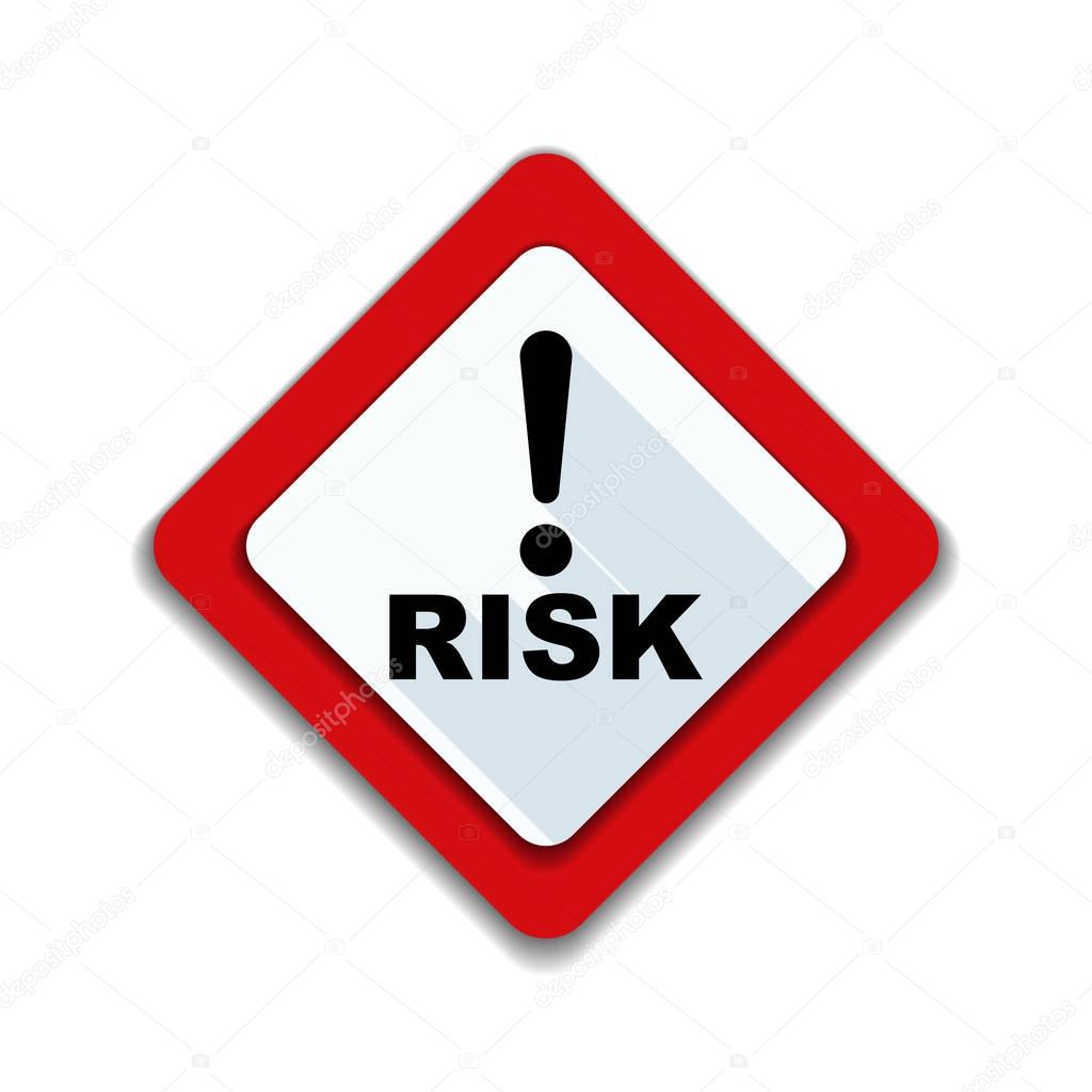 Exclamation Risk Sign Stock Vector C Yuriy Vlasenko