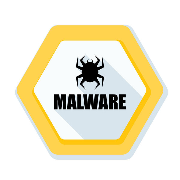 Символ вредоносной угрозы
