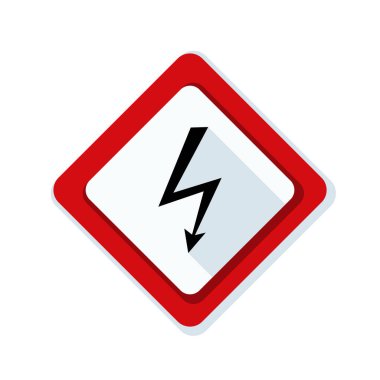 yüksek gerilim işareti