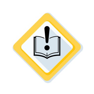 Öğretim el ile uyarı işareti